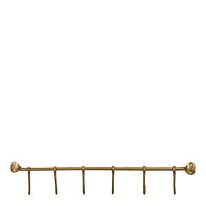 House Doctor Stang med krok 6 stk 60 cm messing