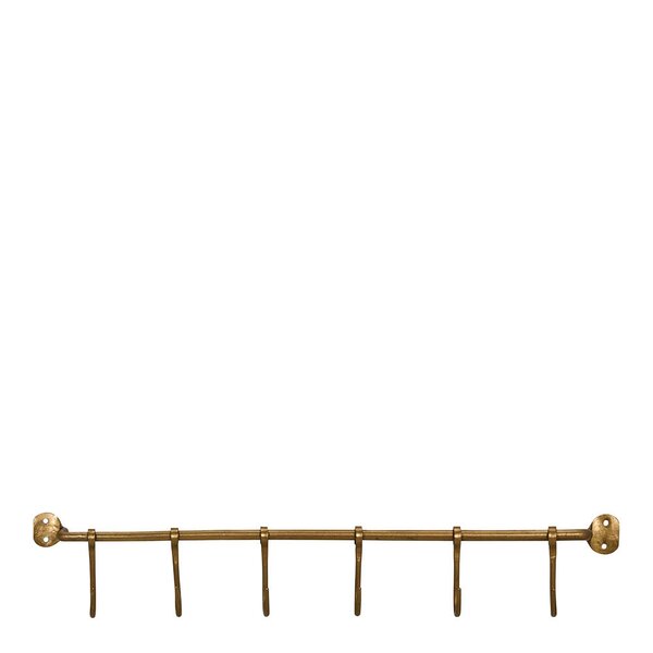 House Doctor Stang med krok 6 stk 60 cm messing
