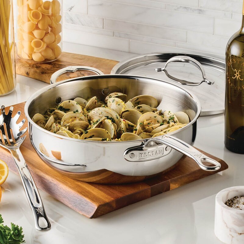 Hestan ProBond Luxe traktørpanne med lokk 28 cm/4,7L