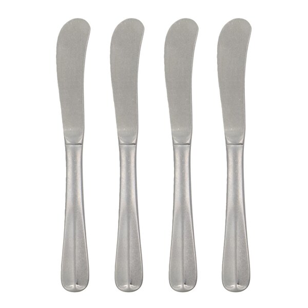 House Doctor Mora smørkniv 17 cm 4 stk sølvfinish