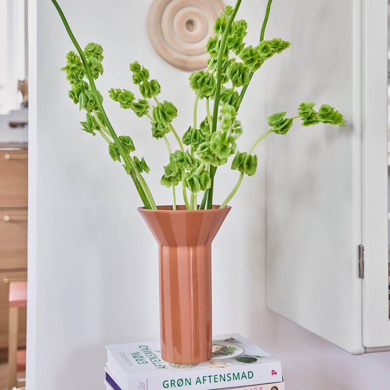 OYOY Luonto vase 25 cm Terracotta