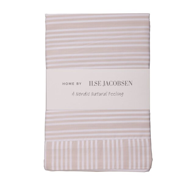 Home by Ilse Jacobsen Bedding Collection putetrekk 50x70 cm 2 stk sand stripes