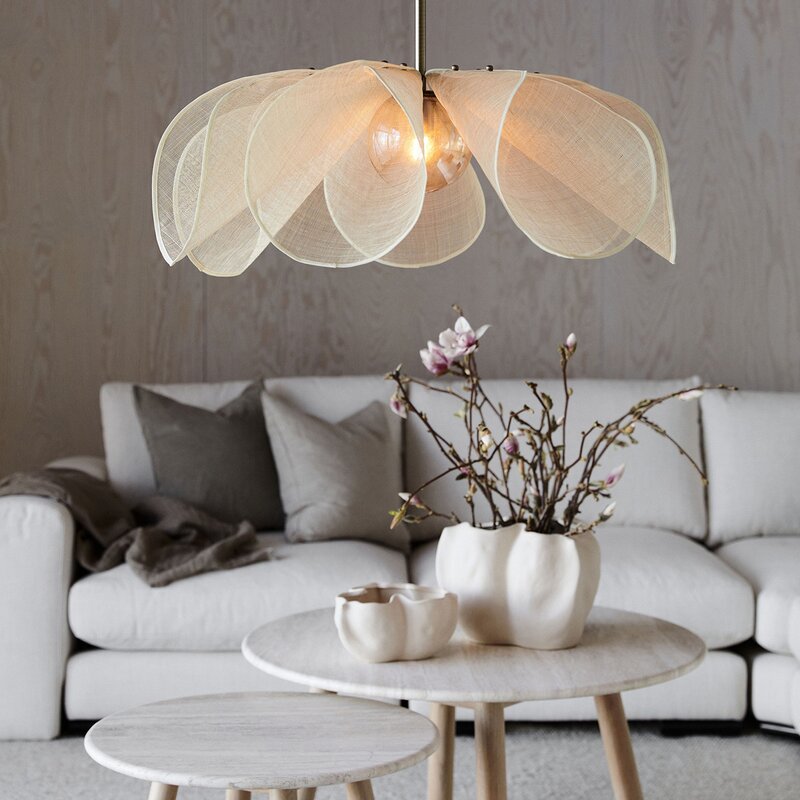 Markslöjd Styrka taklampe 75 cm beige