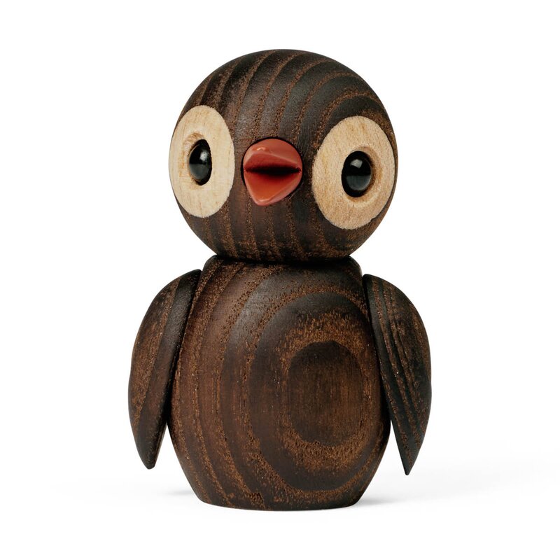 Spring Copenhagen Spring Birds trefigur 6,5 cm trendy thermo ash