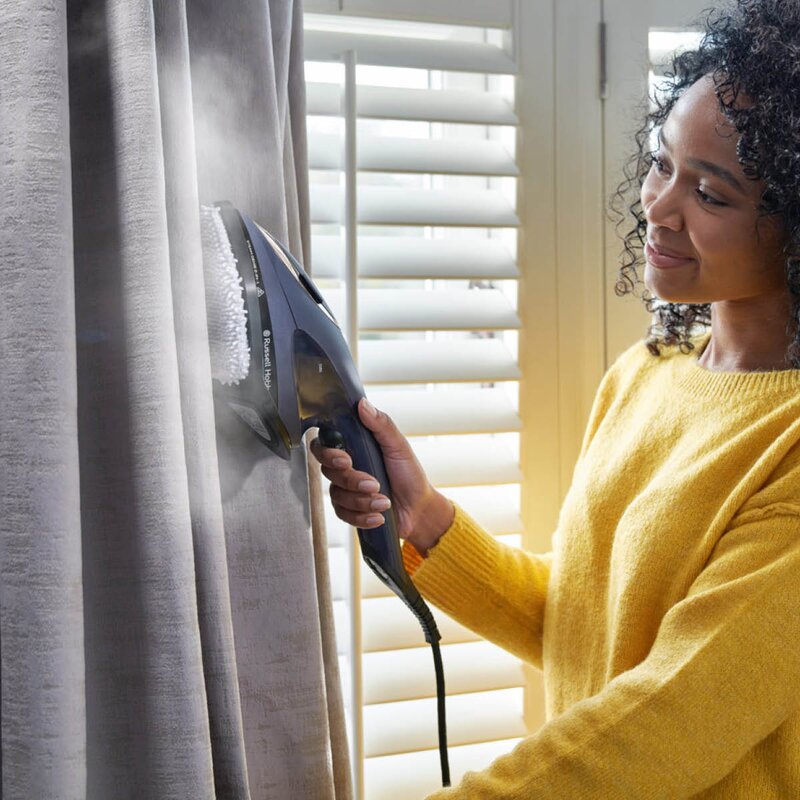 RUSSELL HOBBS 2-i-1 Steamer-strykejern 28370-56 1700W blå