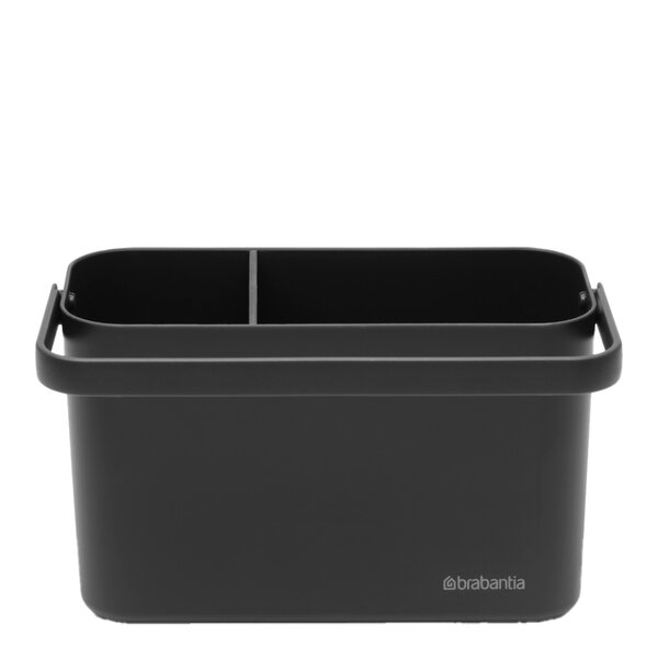 Brabantia Bøtte med inndeling 2 L mørk grå