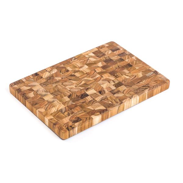 Teakhaus Scandi end grain skjærebrett (S) 36x26 cm teak