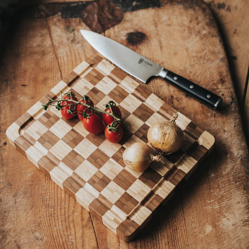 Dorre Kombo skjærebrett i bambus 30x24 cm