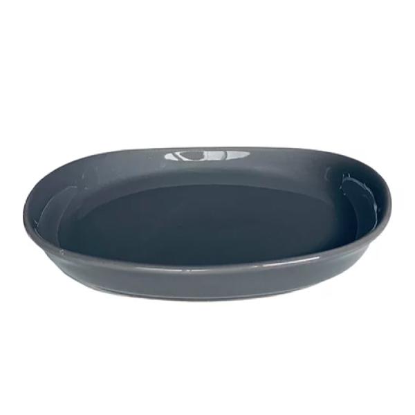 Cookplay Naoto tallerken 12,4x13,3x2,1 cm mørk grå/blank 