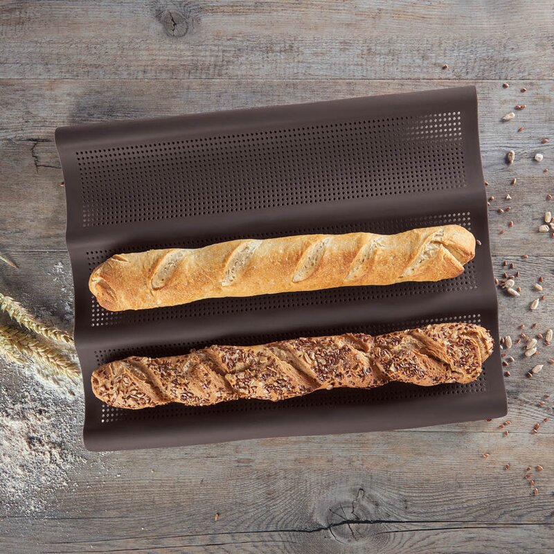 Lurch Flexiform Baguette bakeform til 3stk baguetter