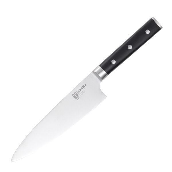 Dorre Asama kokkekniv 20 cm svart/sølv