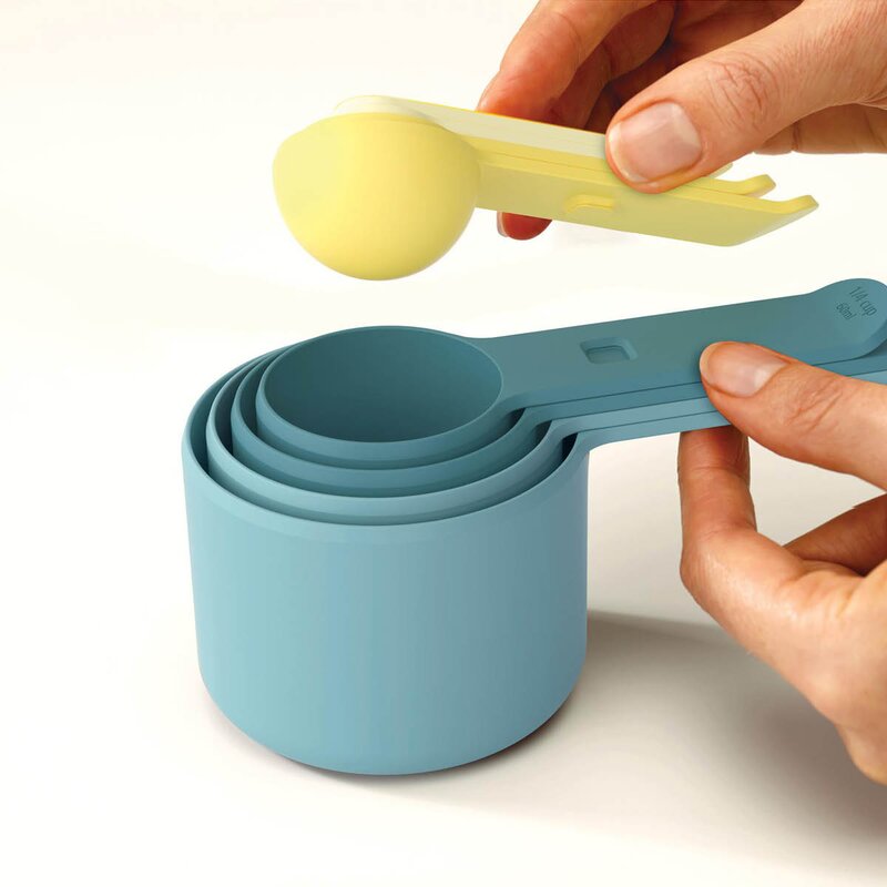 Joseph Joseph Duo målesett 8 deler 1,25–250 ml multi