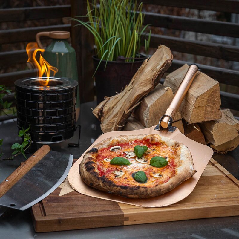 Kamado SUMO Pizzaspade sammenleggbar 66 cm gull