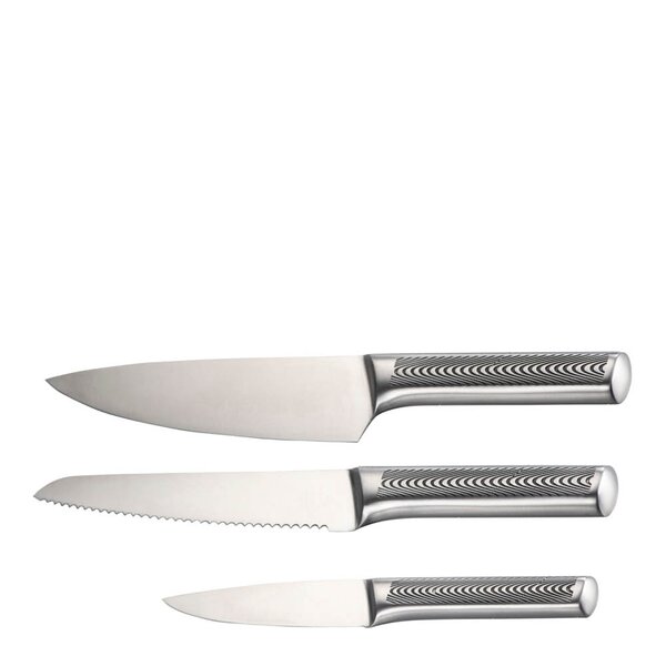 Modern House Blade knivsett 3 deler stål