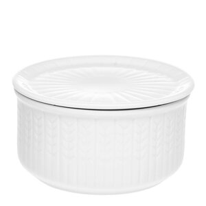 Rörstrand  Swedish Grace lav krukke S 0,3L snø/hvit