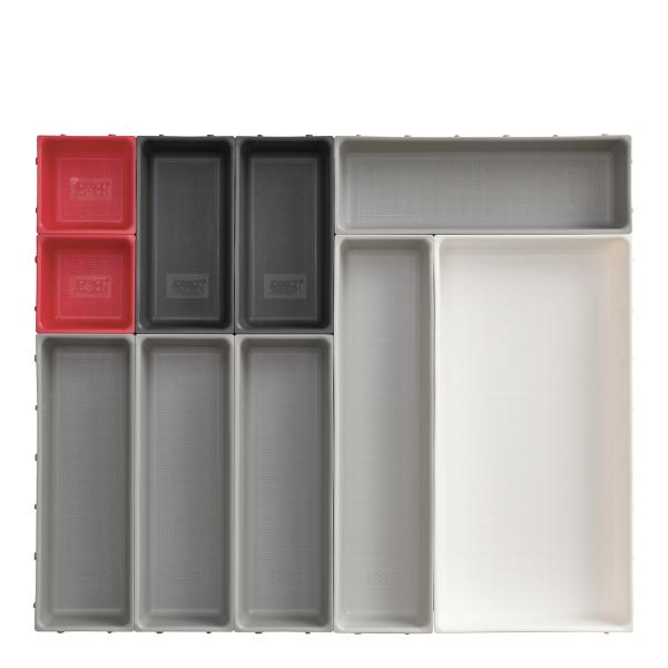 Joseph Joseph Duo organizer 52,5x44x5 cm grå/rød