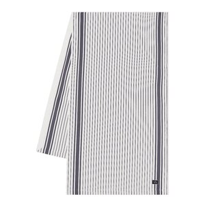 Lexington Icons stripete oxfordløper 50x250 cm hvit/dress blå