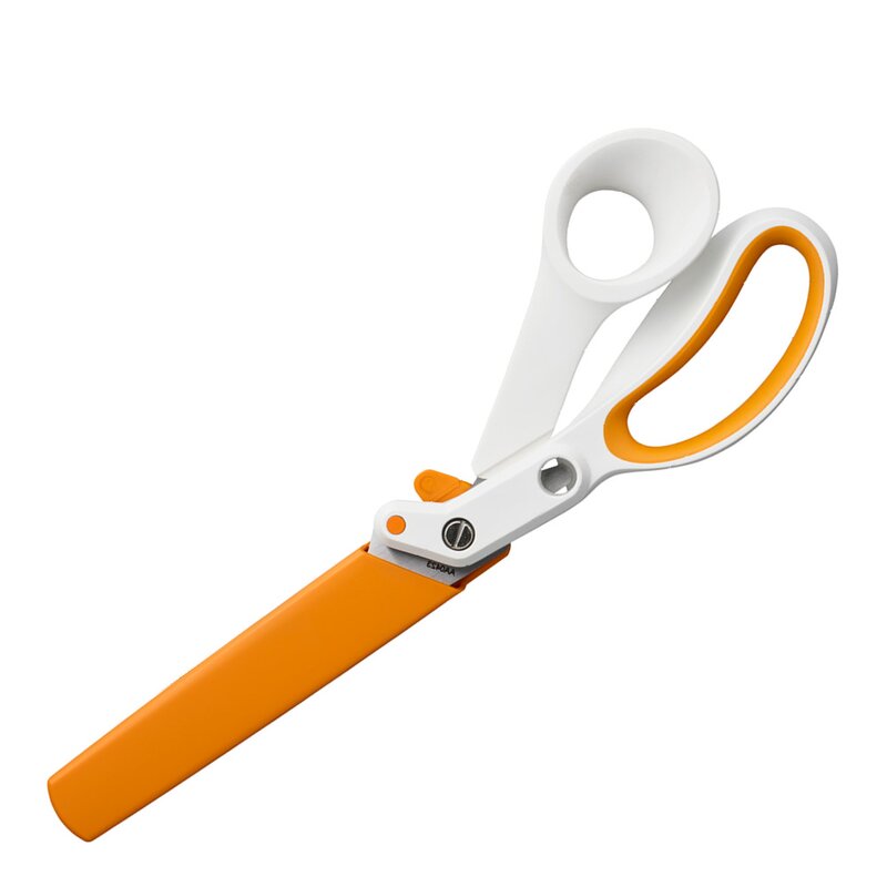 Fiskars Amplify stoffsaks 25 cm oransje/hvit