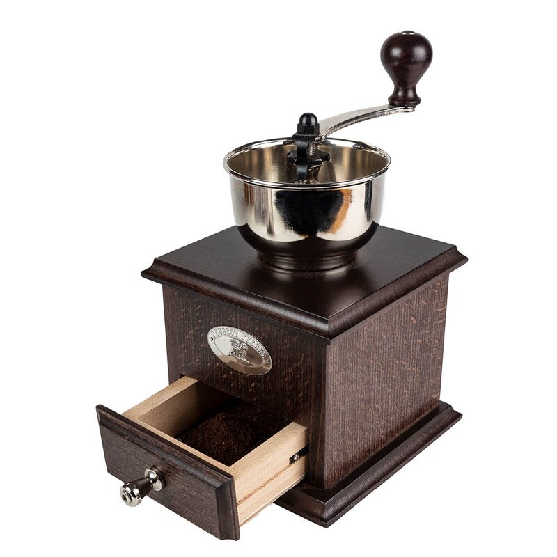 Peugeot Bresil manuell kaffekvern 21 cm valnøttfarget bøk