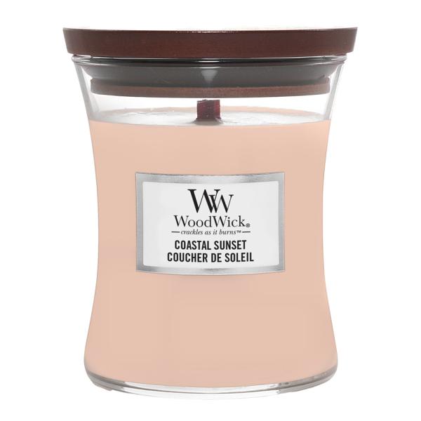 WoodWick – Hourglass duftlys medium coastal sunset