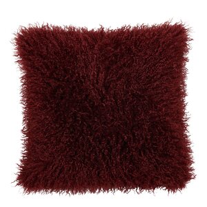 Fondaco Curly putetrekk 48x48 cm vinrød