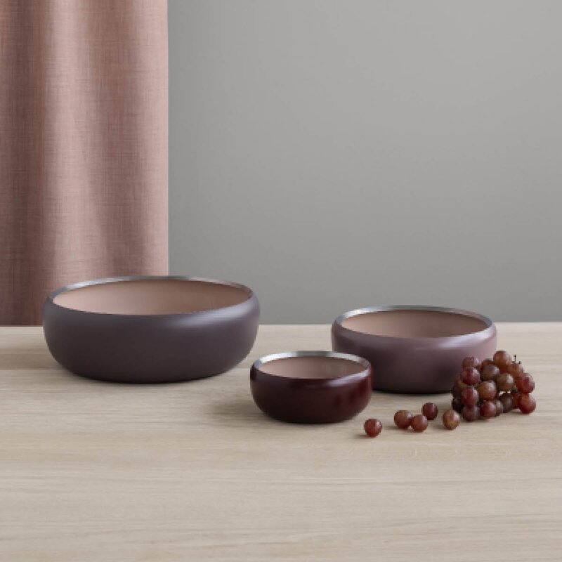 Stelton Ora skål 15 cm dus lilla