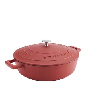 MasterClass Cast Aluminium lav gryte 4L 29 cm rød