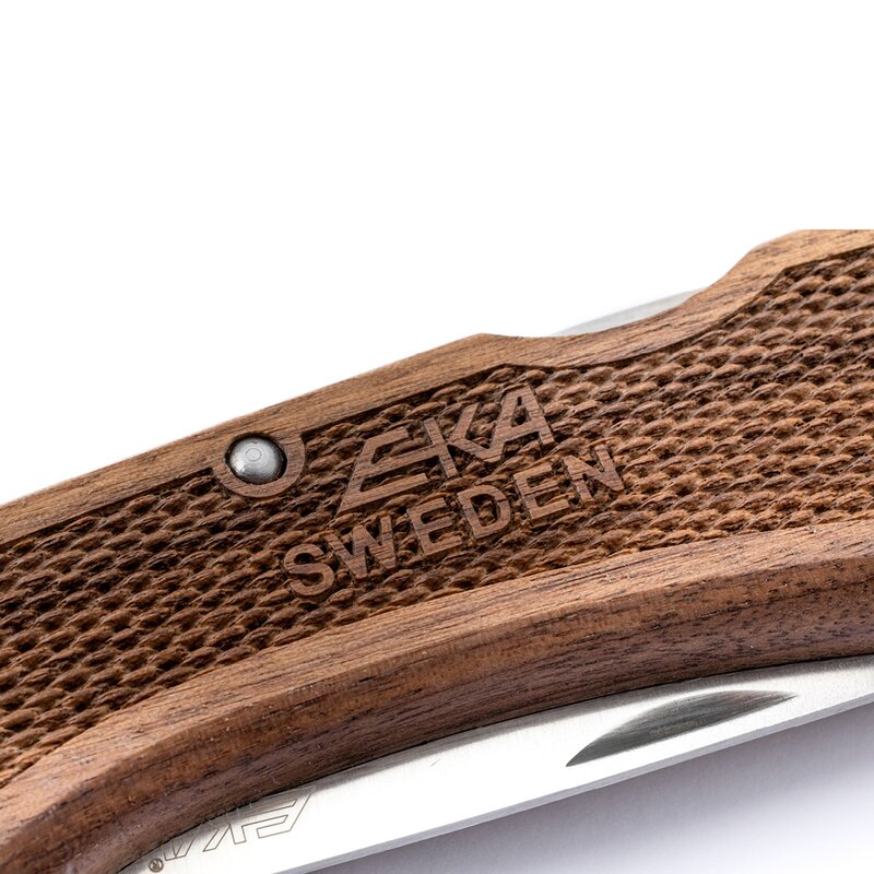 EKA Swede 88 foldekniv 7,5 cm valnøtt