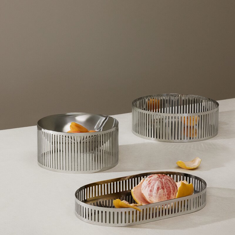 Stelton Orlo serveringsbolle 20x10 cm stål