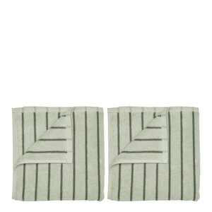 Blomus Arto gjestehåndkle 50x30 cm 2 stk grønn