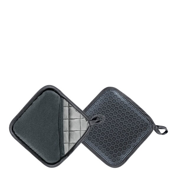 Küchenprofi Joy gryteklut 19x19 cm 2 stk svart