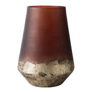 Muubs Lana vase 26 cm brun/gull