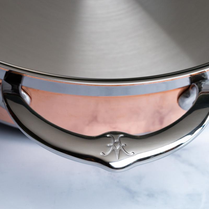 Hestan Copperbond sauteuse med lokk 3,3L kobber