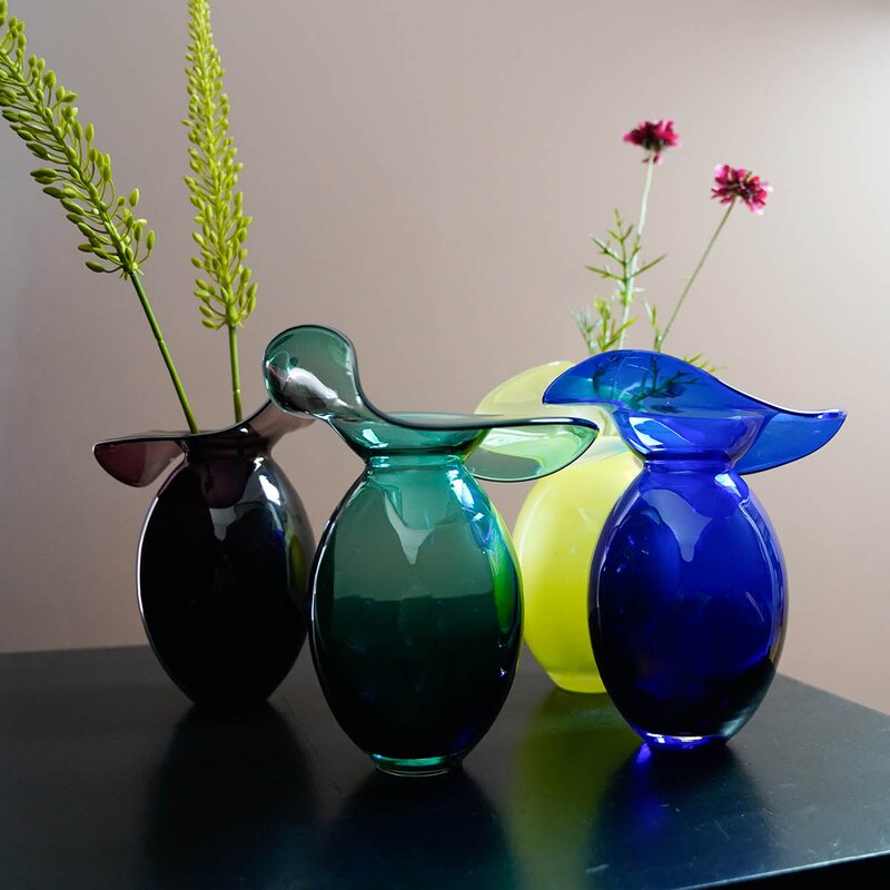 Magnor Iris vase 30 cm lilla