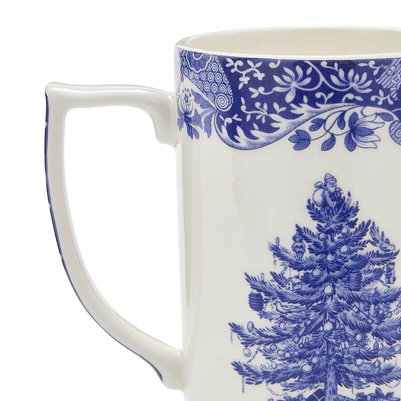 Spode Blue Italian Christmas Tree kopp 34 cl blå/hvit