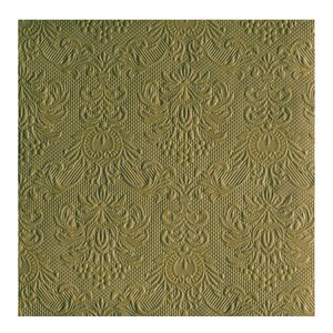 Ambiente Elegance serviett 40x40 cm 15 stk Olive Green