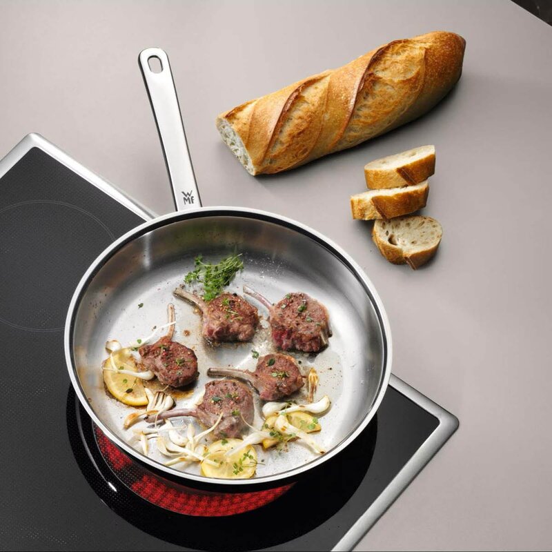 WMF Profi stekepannesett 2 deler 24+28 cm stål