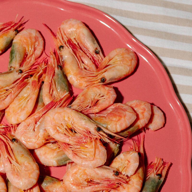 Emile Henry Madeleine serveringsfat rund 31x31 cm Bubbelgum