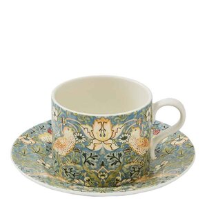 Morris & Co Tekopp & Fat 0,28L Strawberry Thief