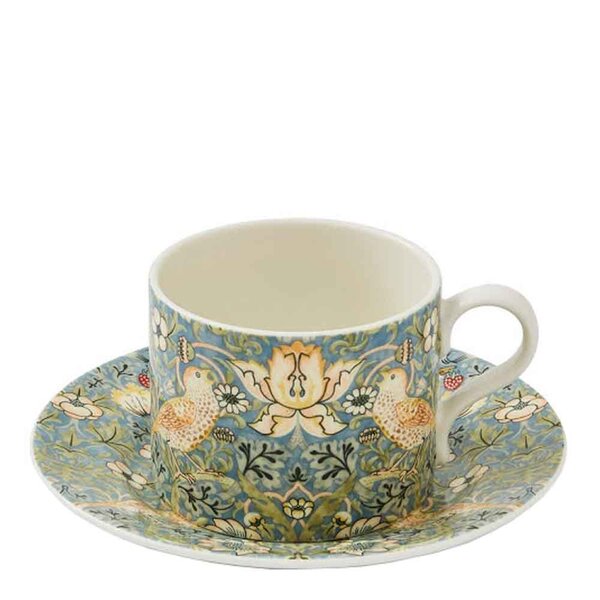 Morris & Co Tekopp & Fat 0,28L Strawberry Thief