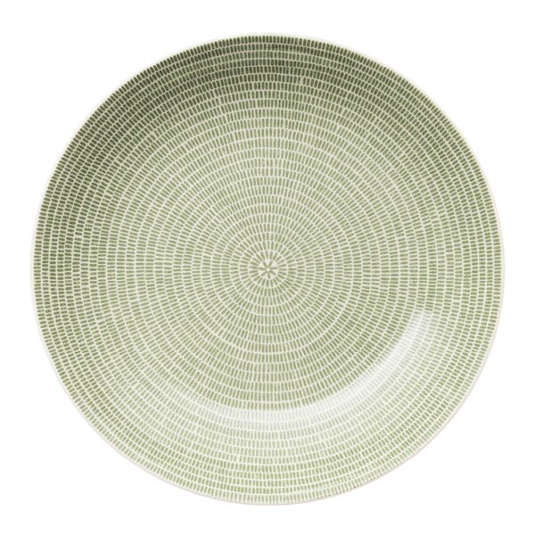 Arabia 24h dyp tallerken 24 cm Avec grønn