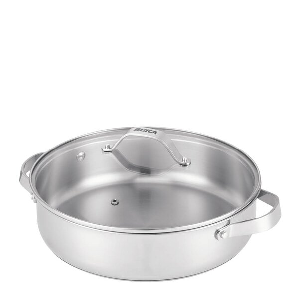 Beka Cicla traktørgryte med lokk 5,1L 28 cm stål