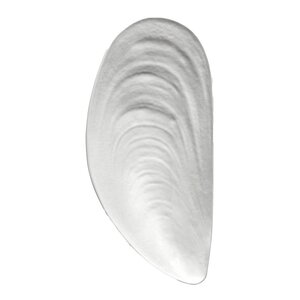 Serax Les Objets Mouleversants skål L 46x21,5 cm hvit