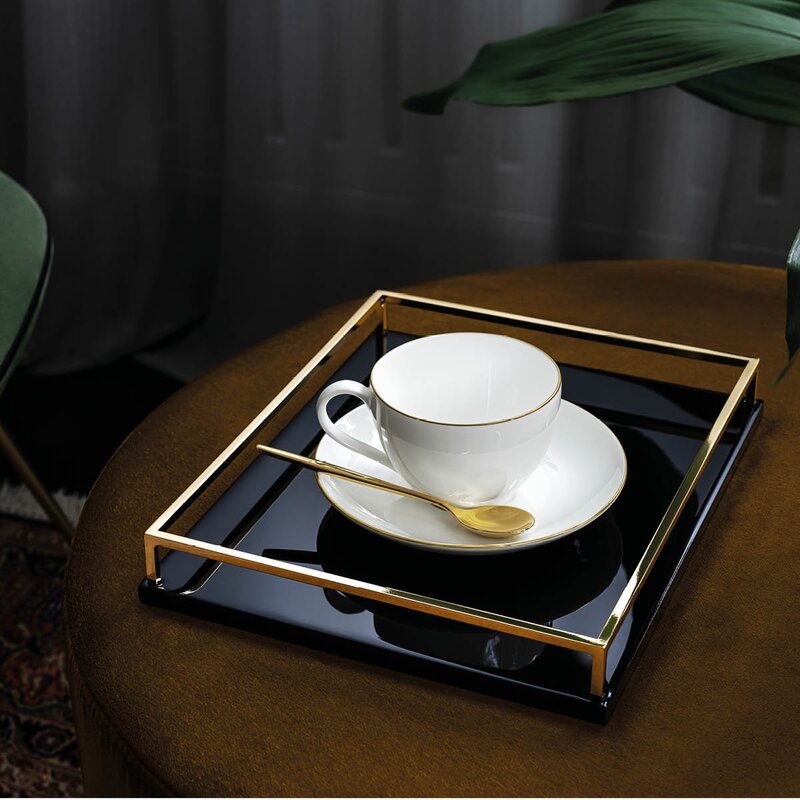 Villeroy & Boch Anmut Gold skål til kaffekopp 15 cm