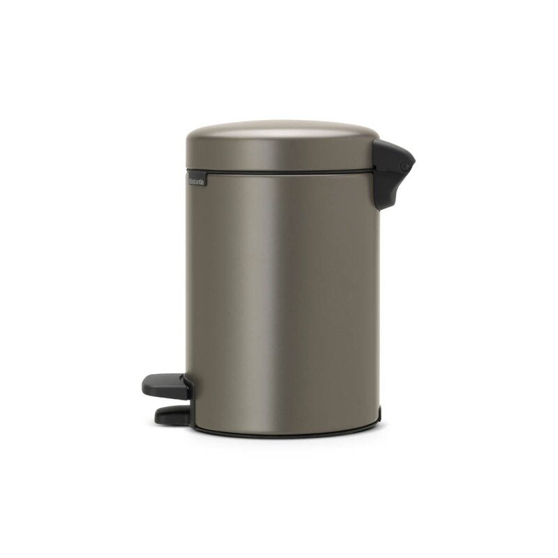 Brabantia NewIcon pedalbøtte 3L platinum
