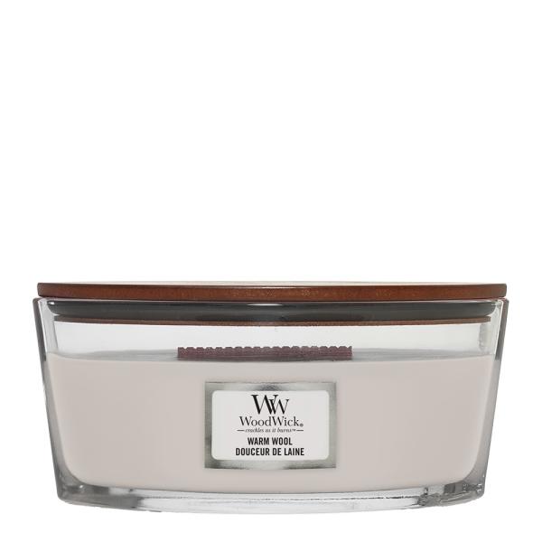 WoodWick – Ellipse duftlys warm wool nl