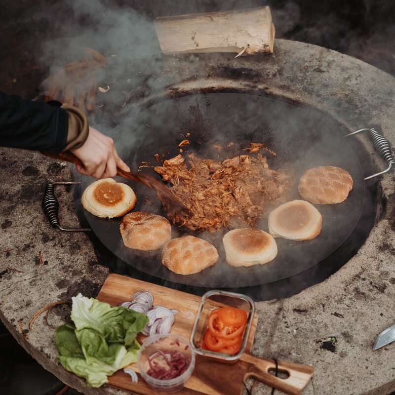 Hällmark of Sweden Stekehelle 48 cm svart