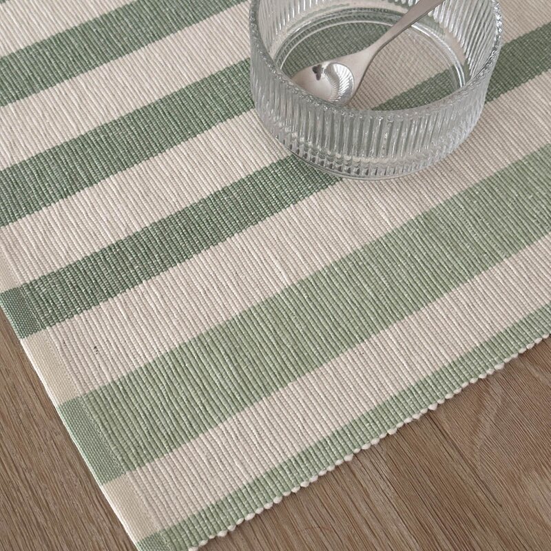 Stelton Vibeke Klint bordbrikke nøytral stripe 33x48 cm red