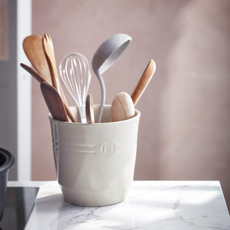 Emile Henry Redskapsholder 13 cm krem