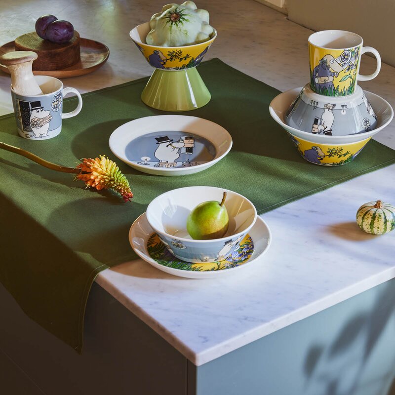 MoominArabia Frokostbolle 15 cm Mummipappa grå